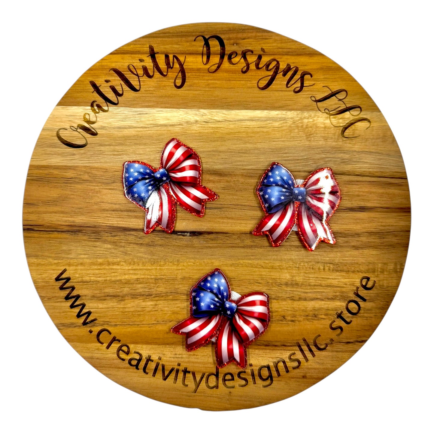 American Flag Bow