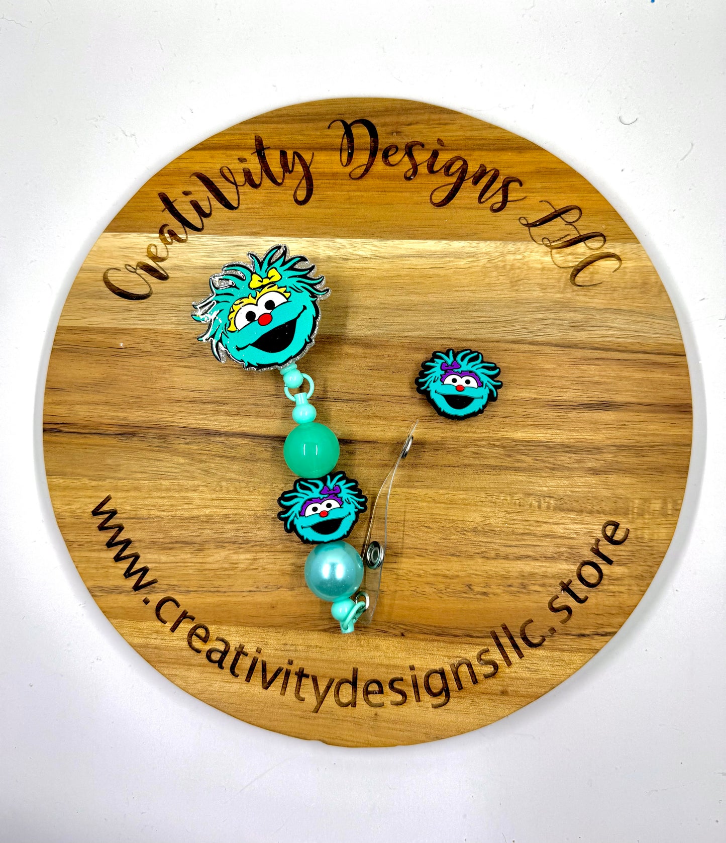 Teal Puppet