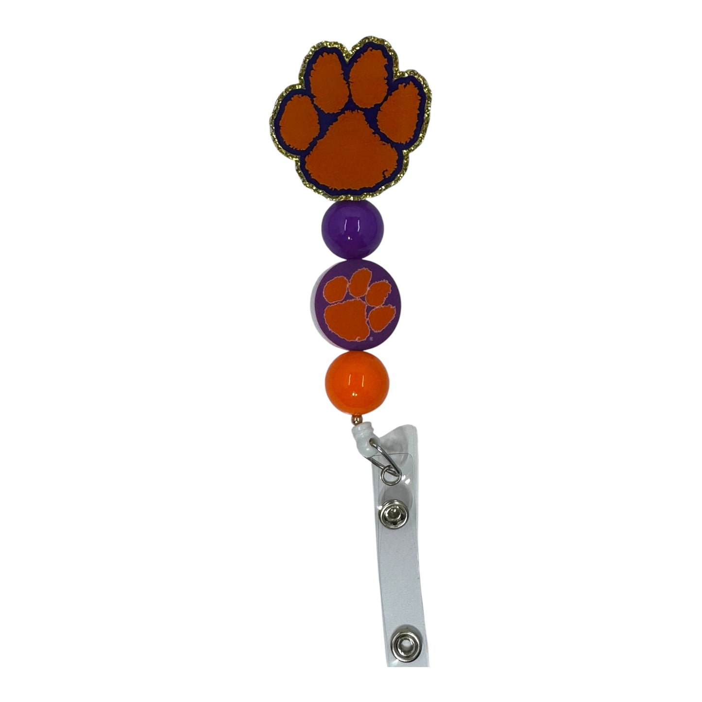 Orange & Purple Paw
