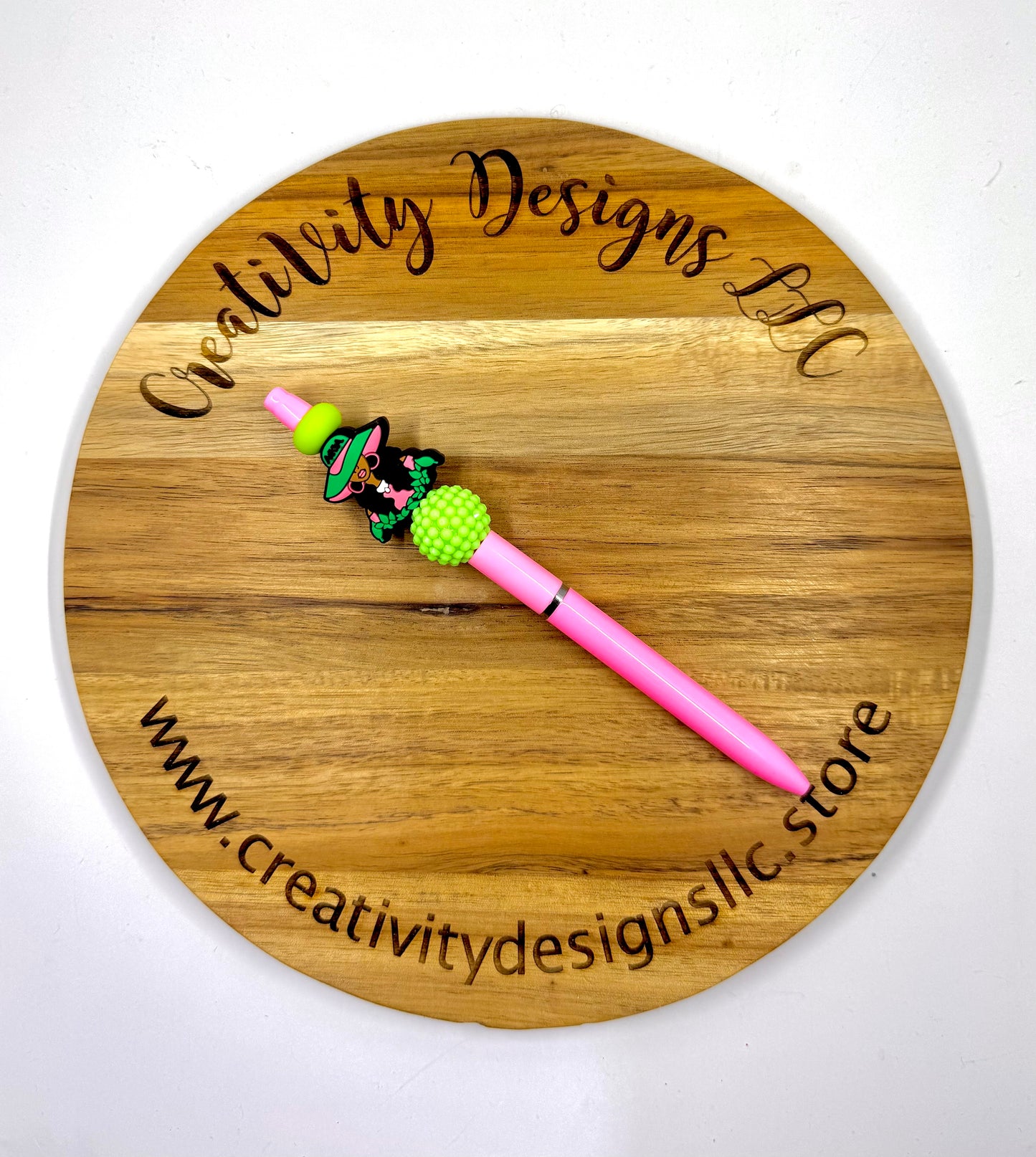 Soror Pink & Green Stylish Girl