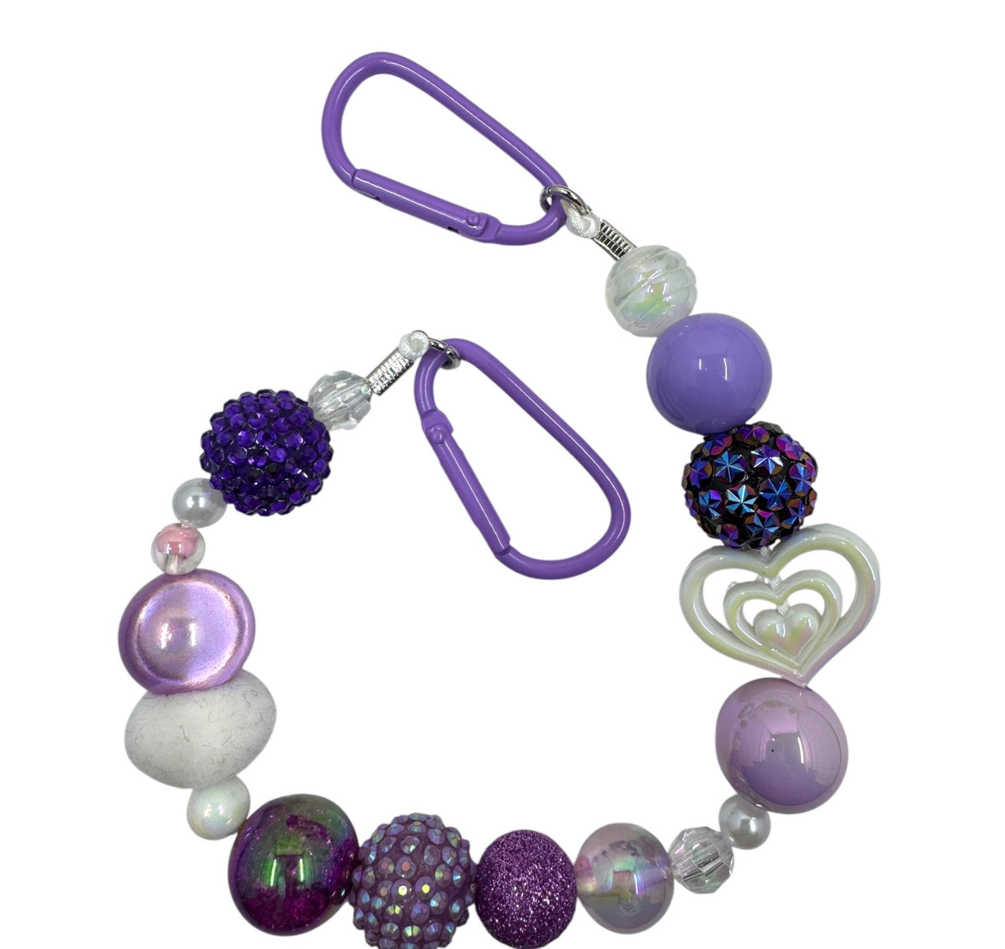 Bag Charm Purple