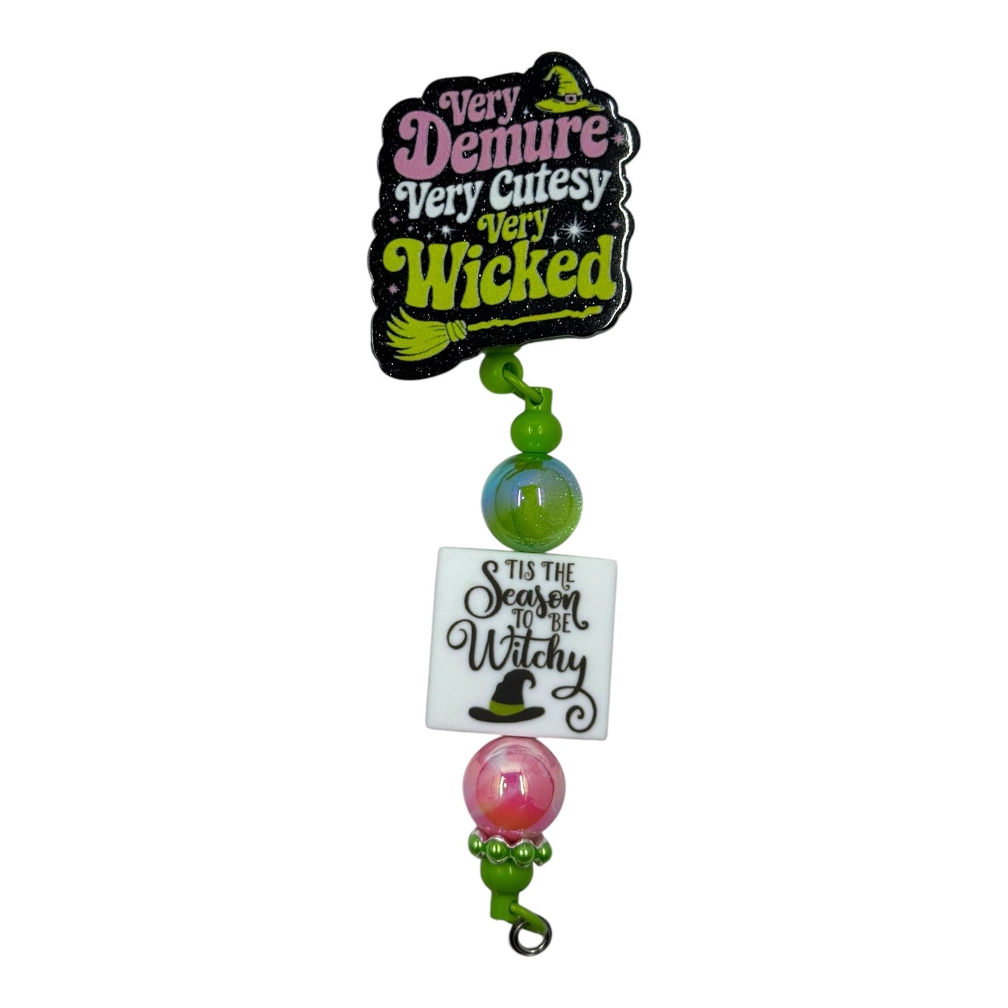 Wicked Very Demure Very Wicked Badge Plate