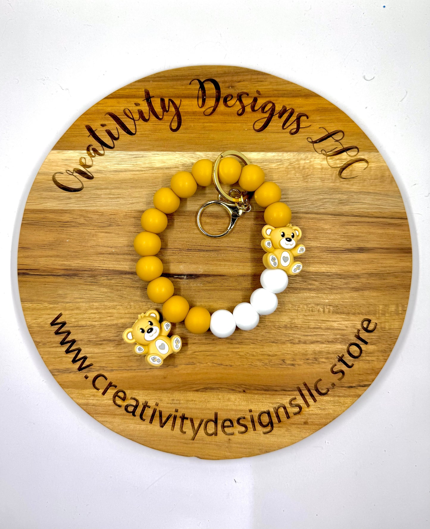 Mustard & White Bear