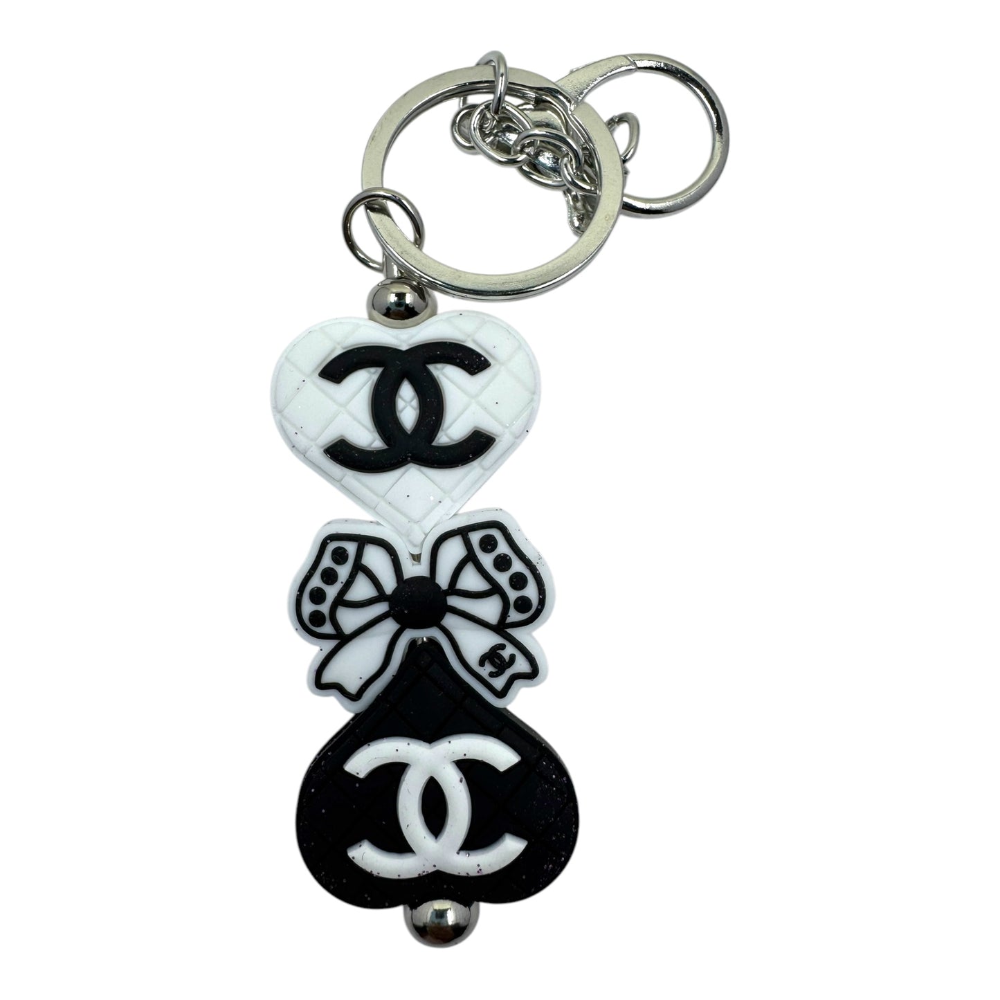 The CC Black & White Bow