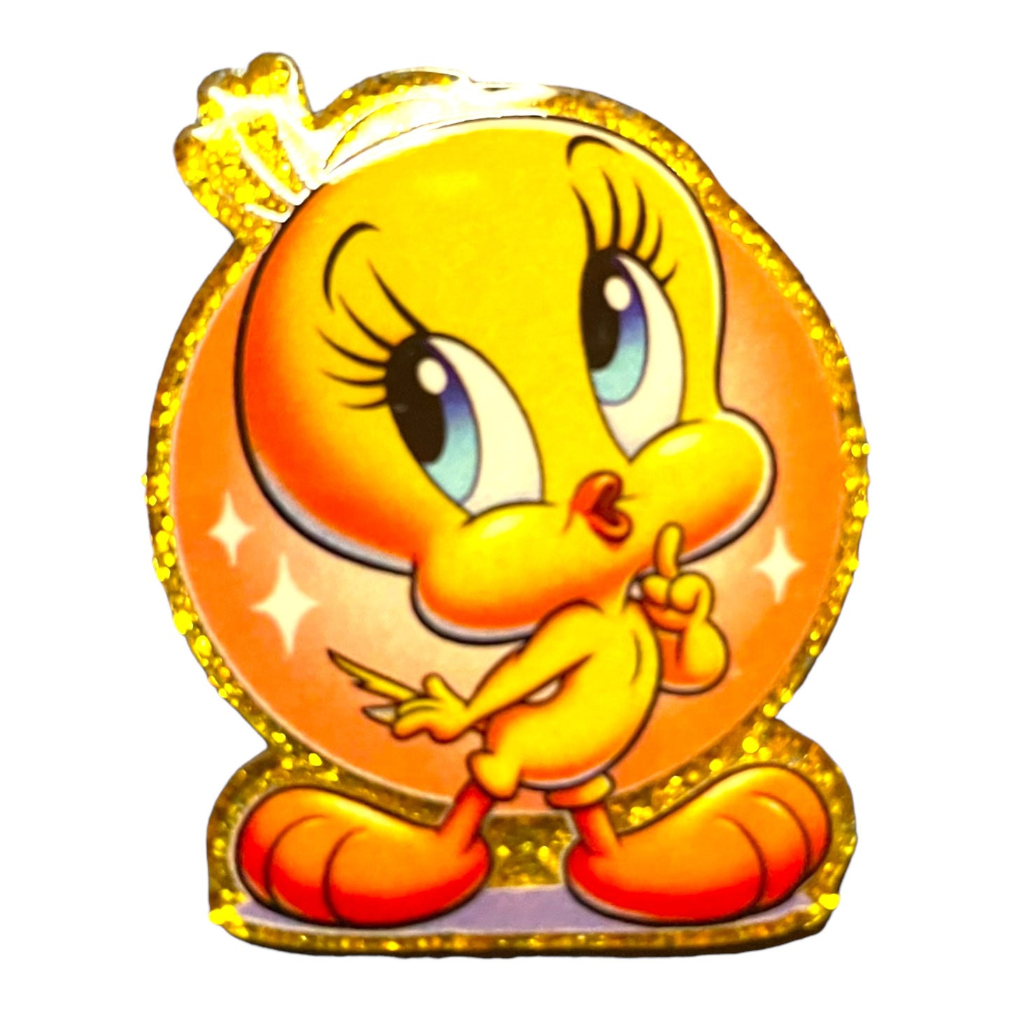 Yellow Bird with Big Feet