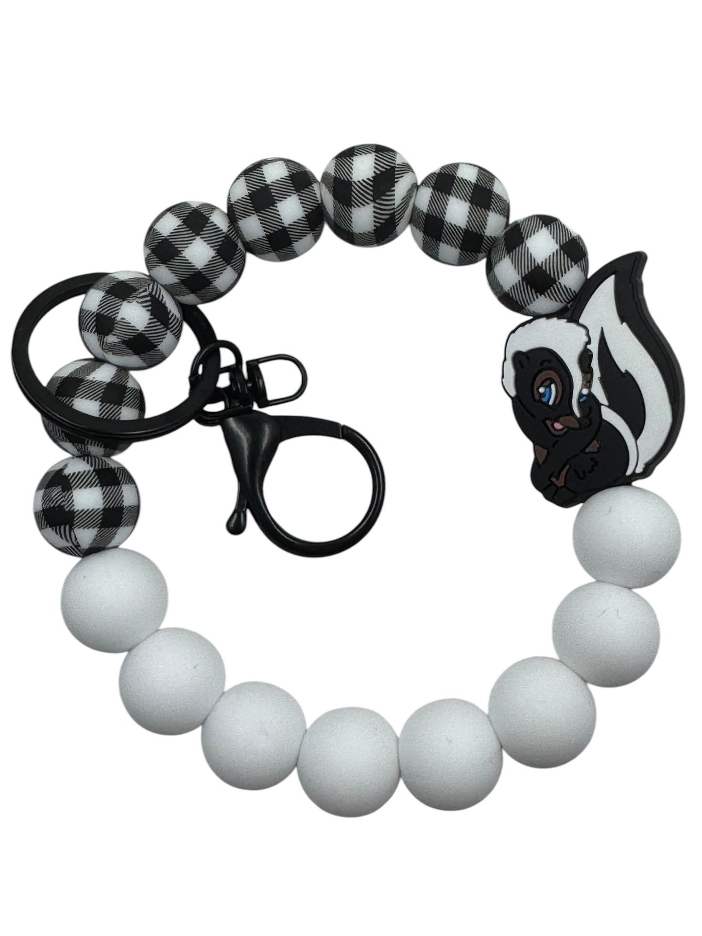 Skunk Wristlet