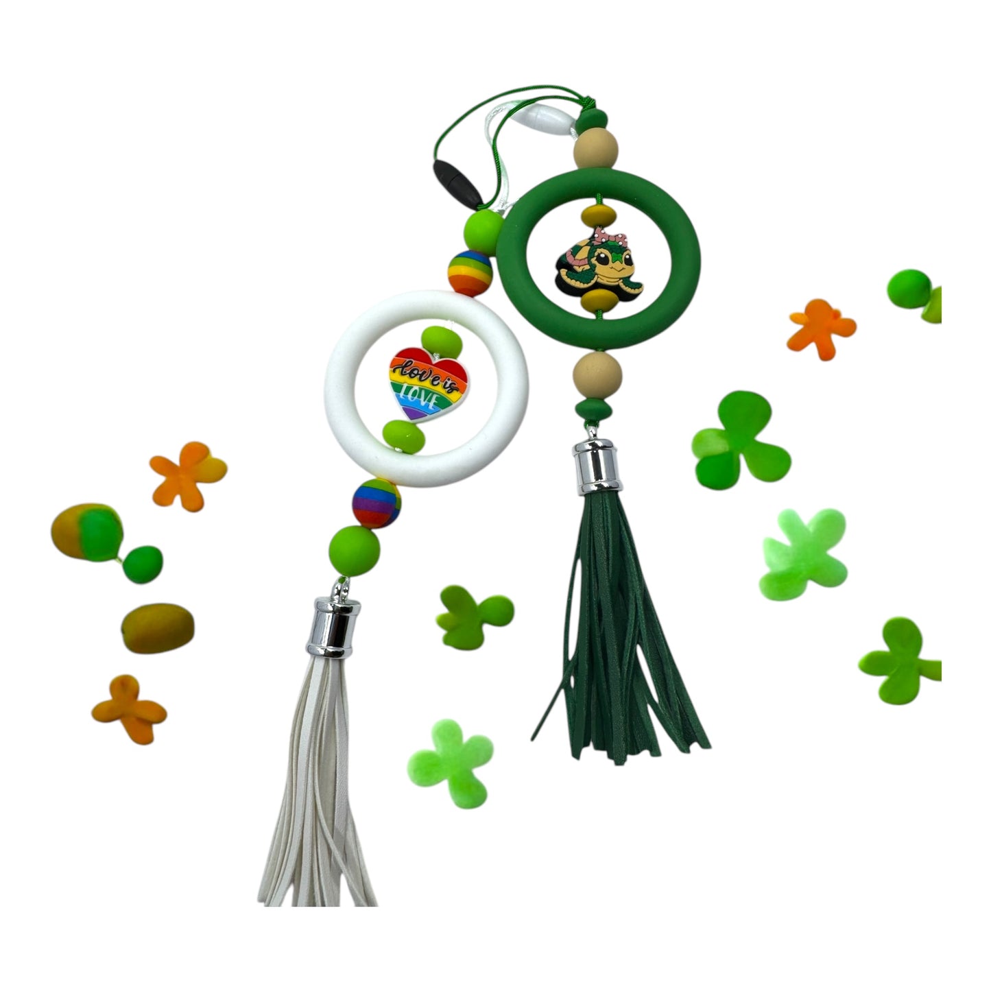 Gnome Love Car Charms