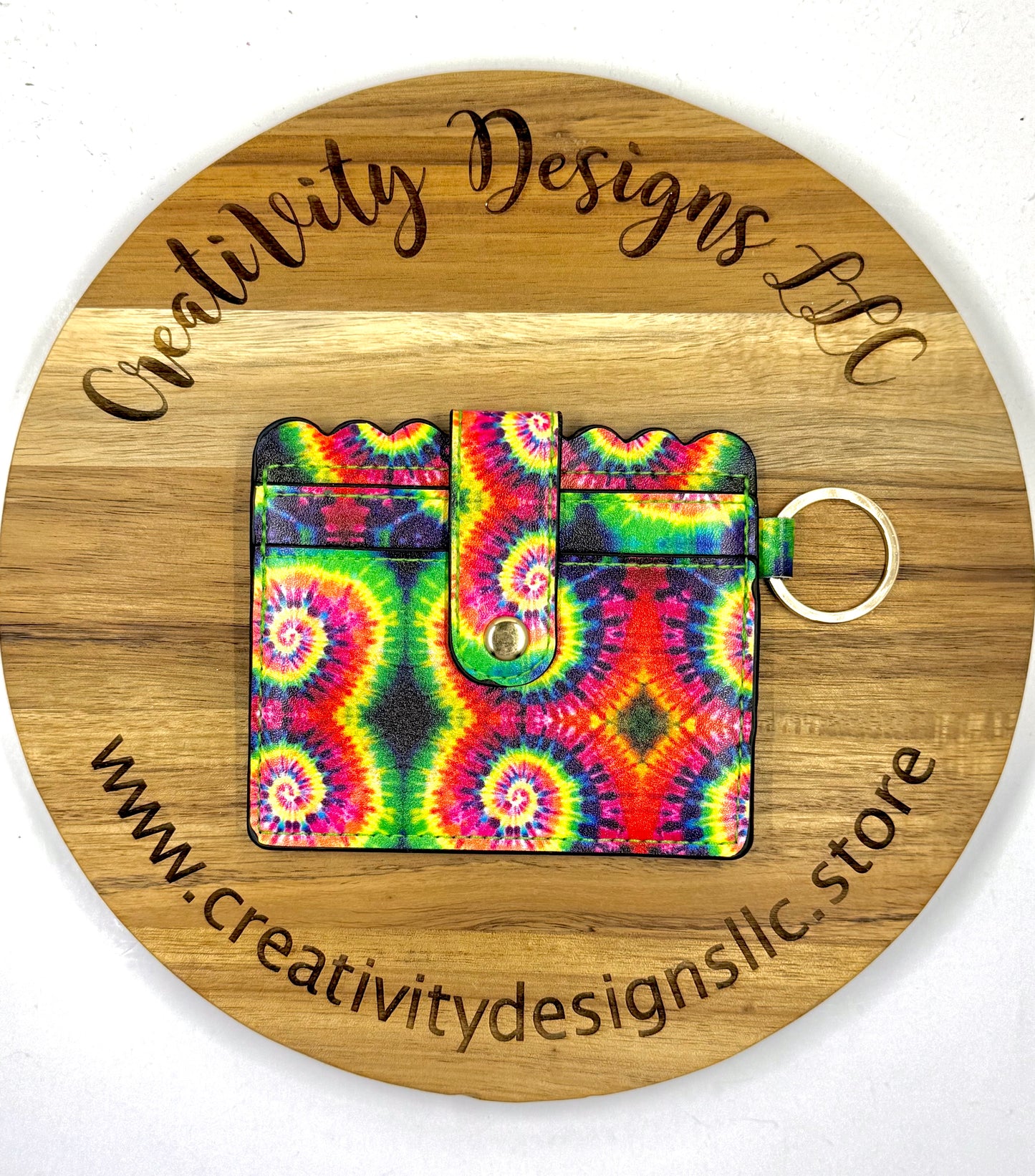 Rainbow Tie Dye Wallet