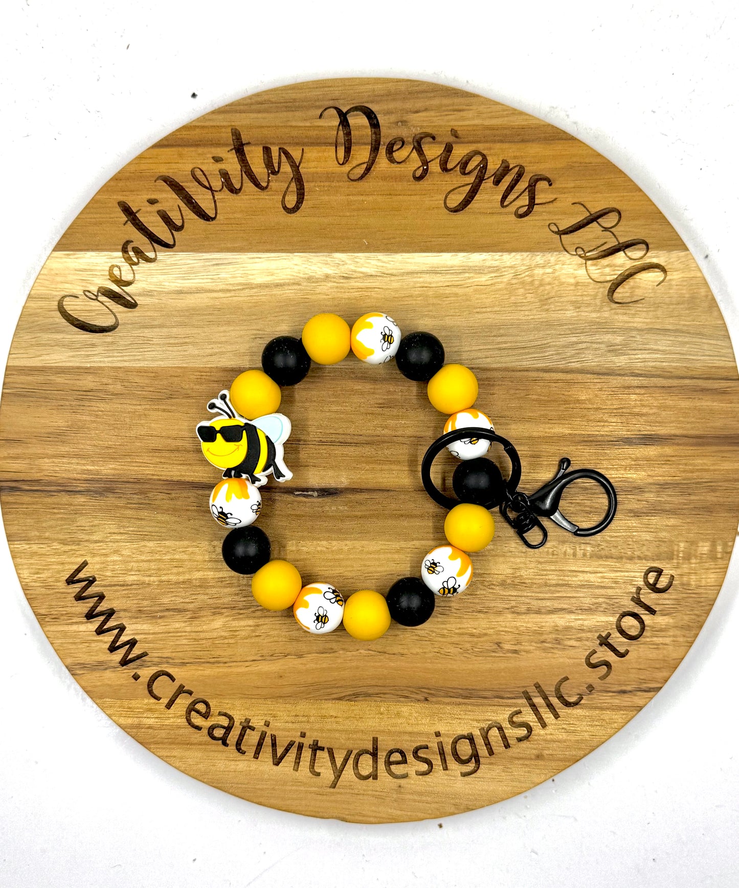 Cool Bee Wristlet