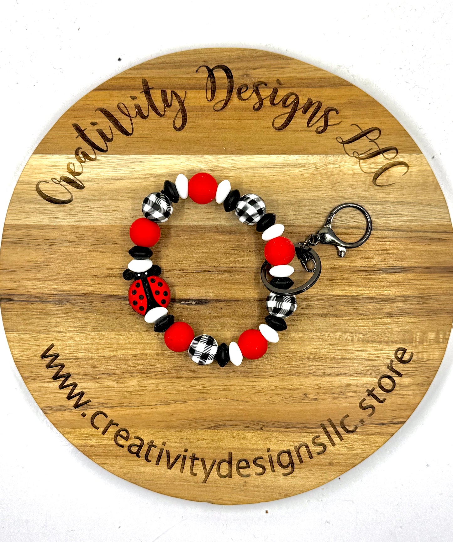 Ladybug Wristlet