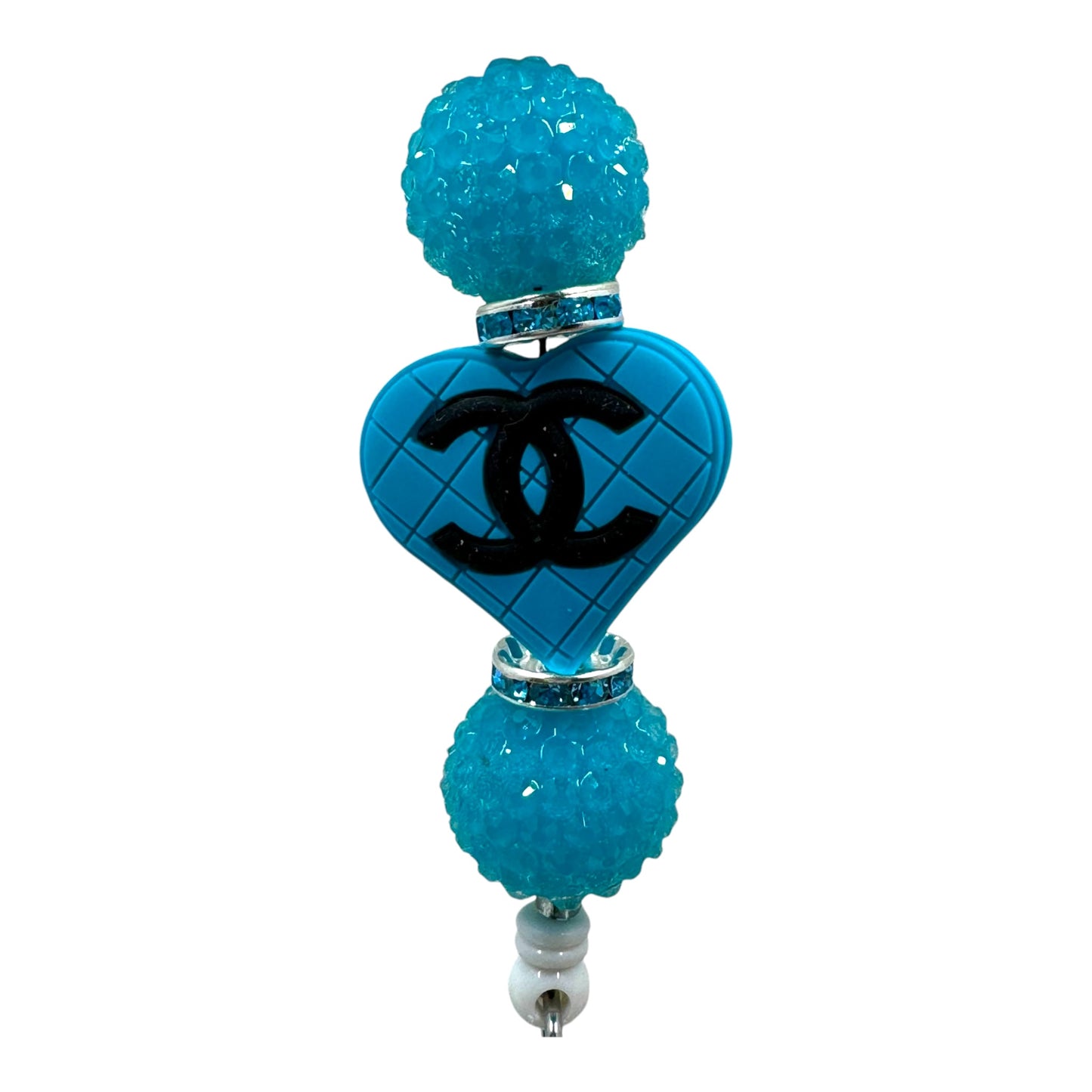 The CC Turquoise Jelly Sparkle Without Badge Plate