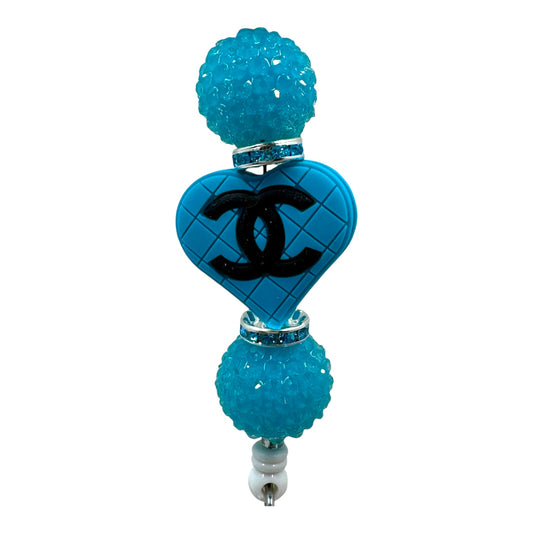 The CC Turquoise Jelly Sparkle Without Badge Plate