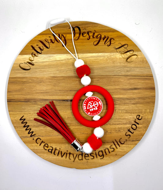 Soro Red & White Greek Letters