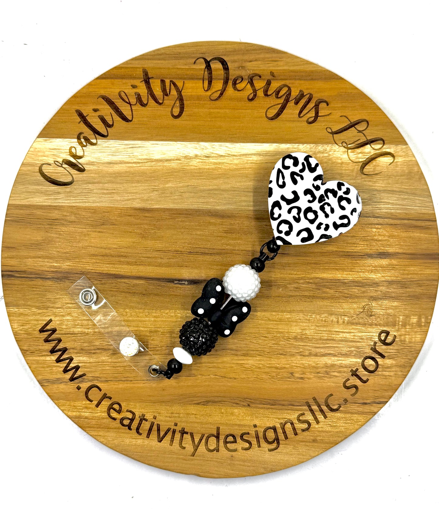 Girl Mouse White Leopard Head