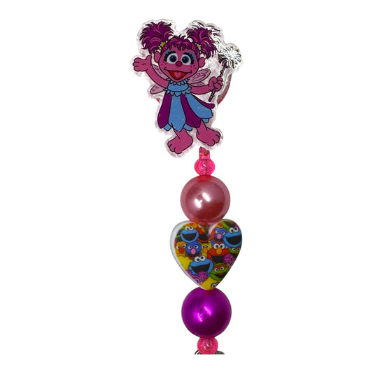 Pink Puffy Ponytail Puppet