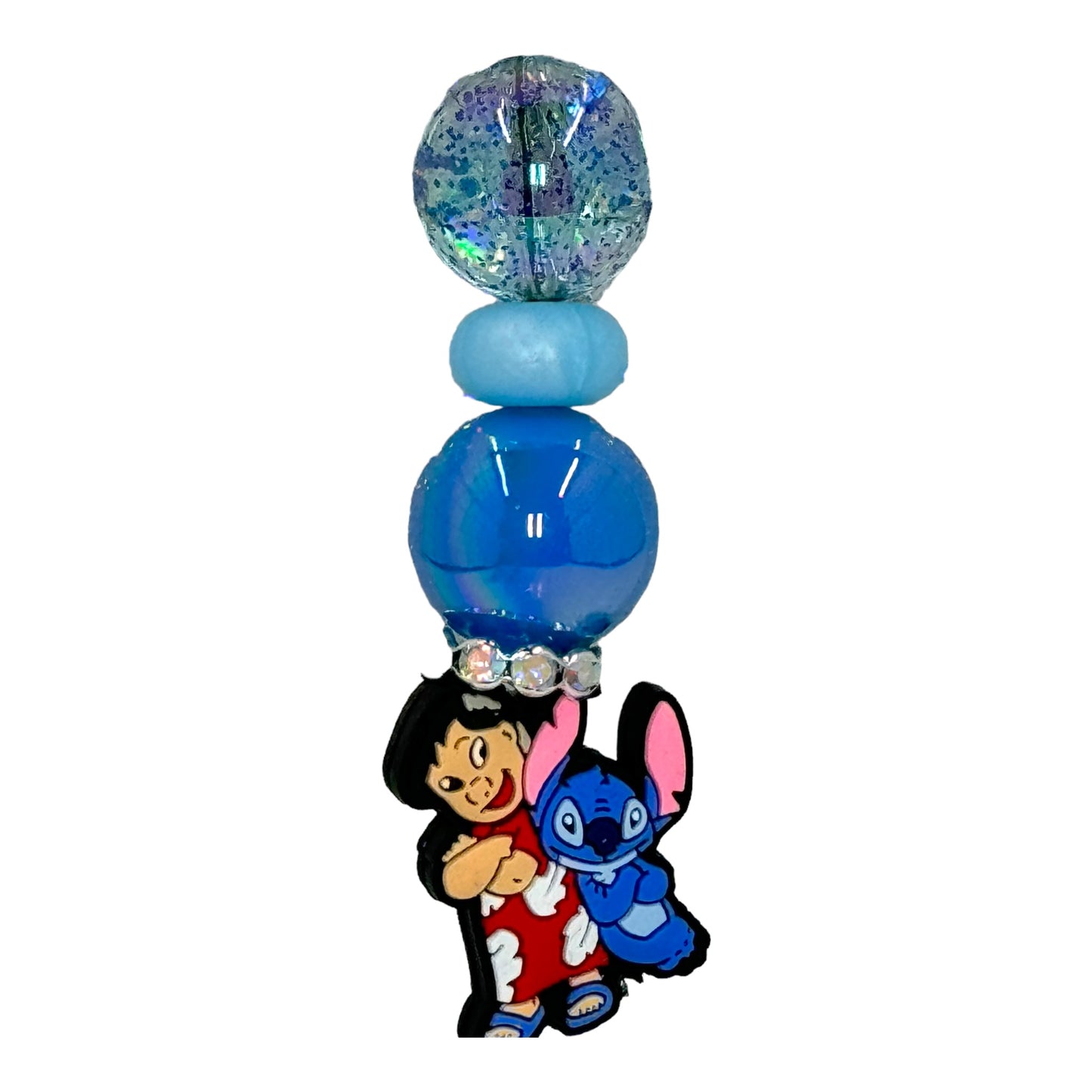 Blue Alien & Friend Without Badge Plate