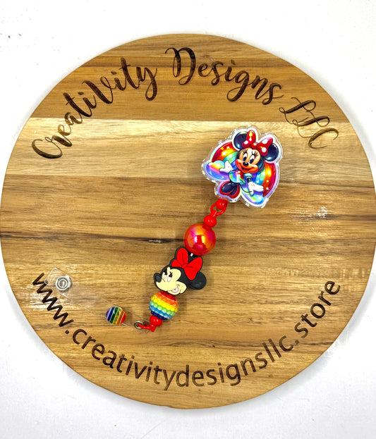 Girl Mouse Rainbow