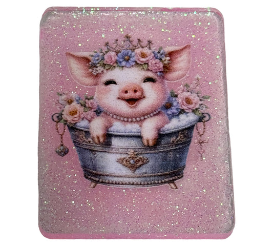 Bathing Pig