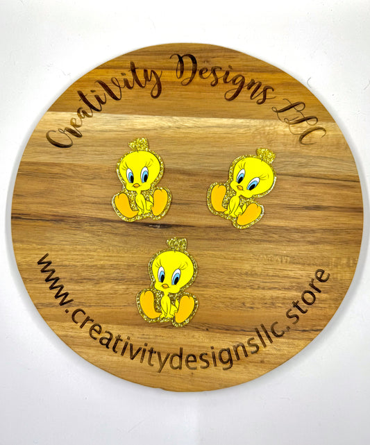 Yellow Bird With Big Feet
