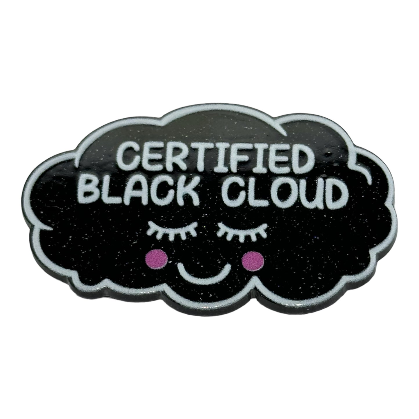 Certified Black Cloud Smiling