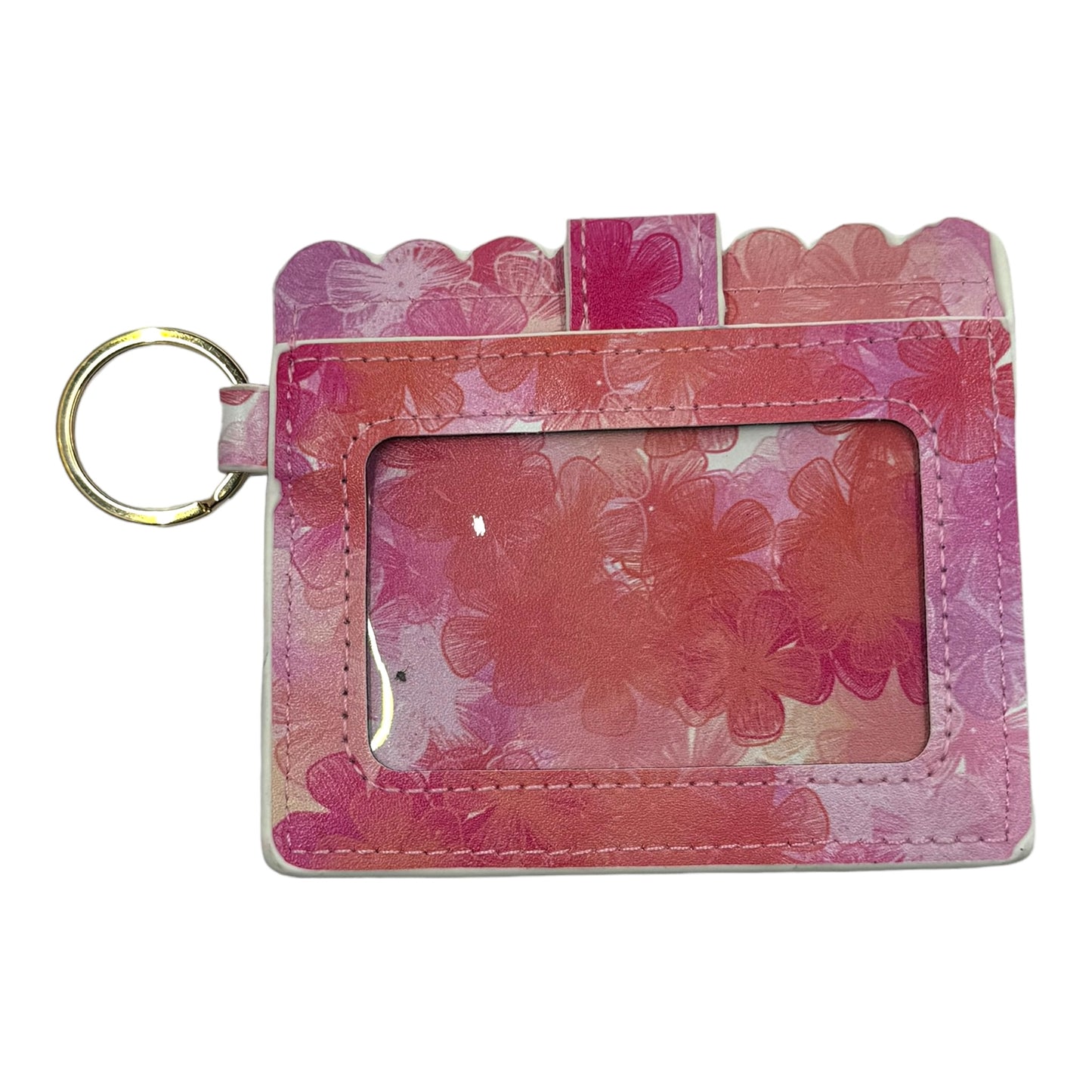 Multi Pink Flower Wallet