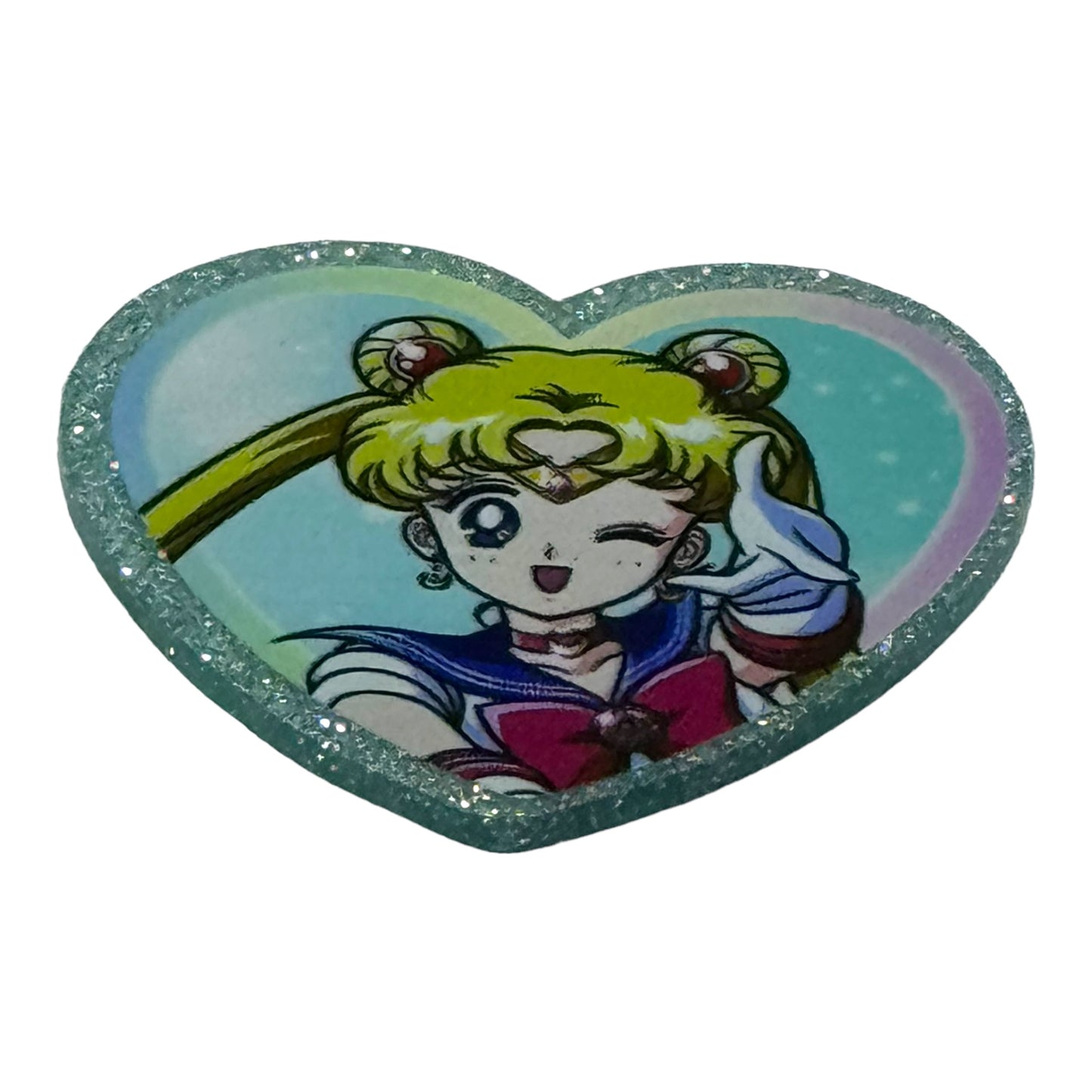 Moon Anime Girl in Heart