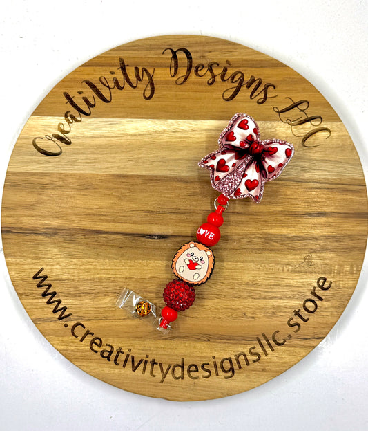 Red Heart Bow