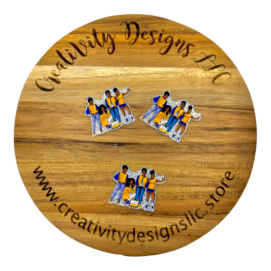 Soror Blue & Yellow Sisters