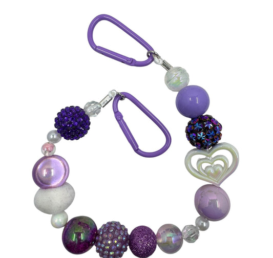 Bag Charm Purple