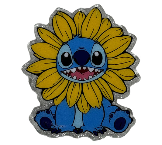 Blue Alien Sunflower