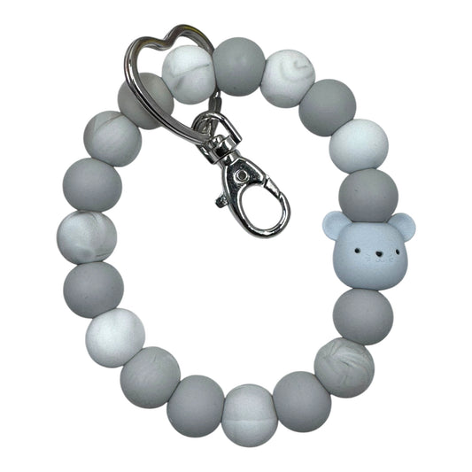 Gray Light Marble Bear