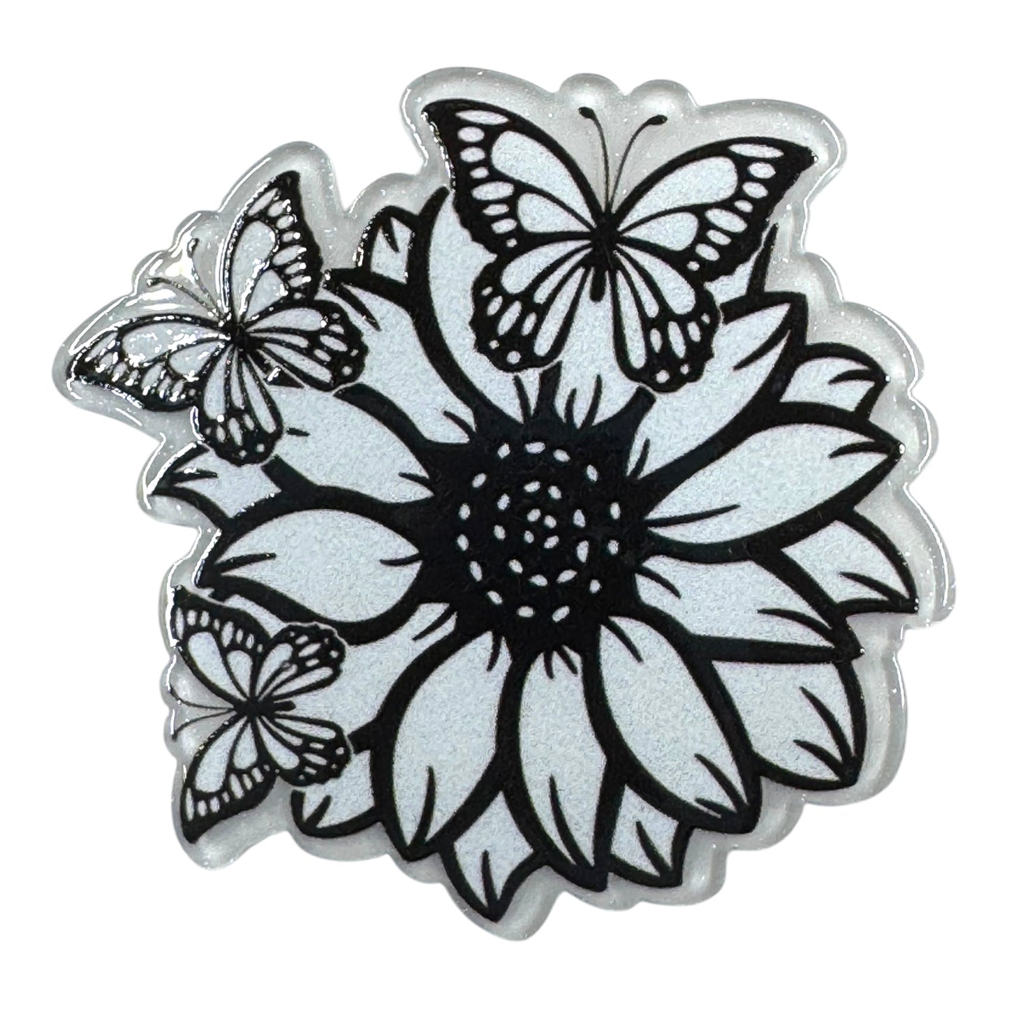 Black & White Butterflies