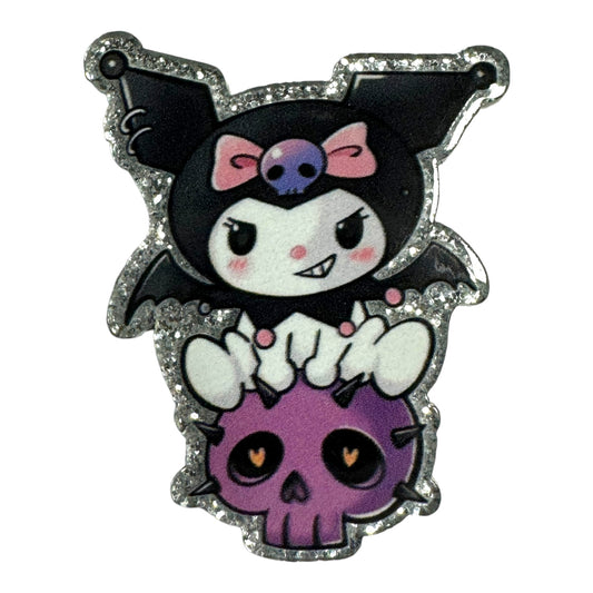 Black Hat on Skull