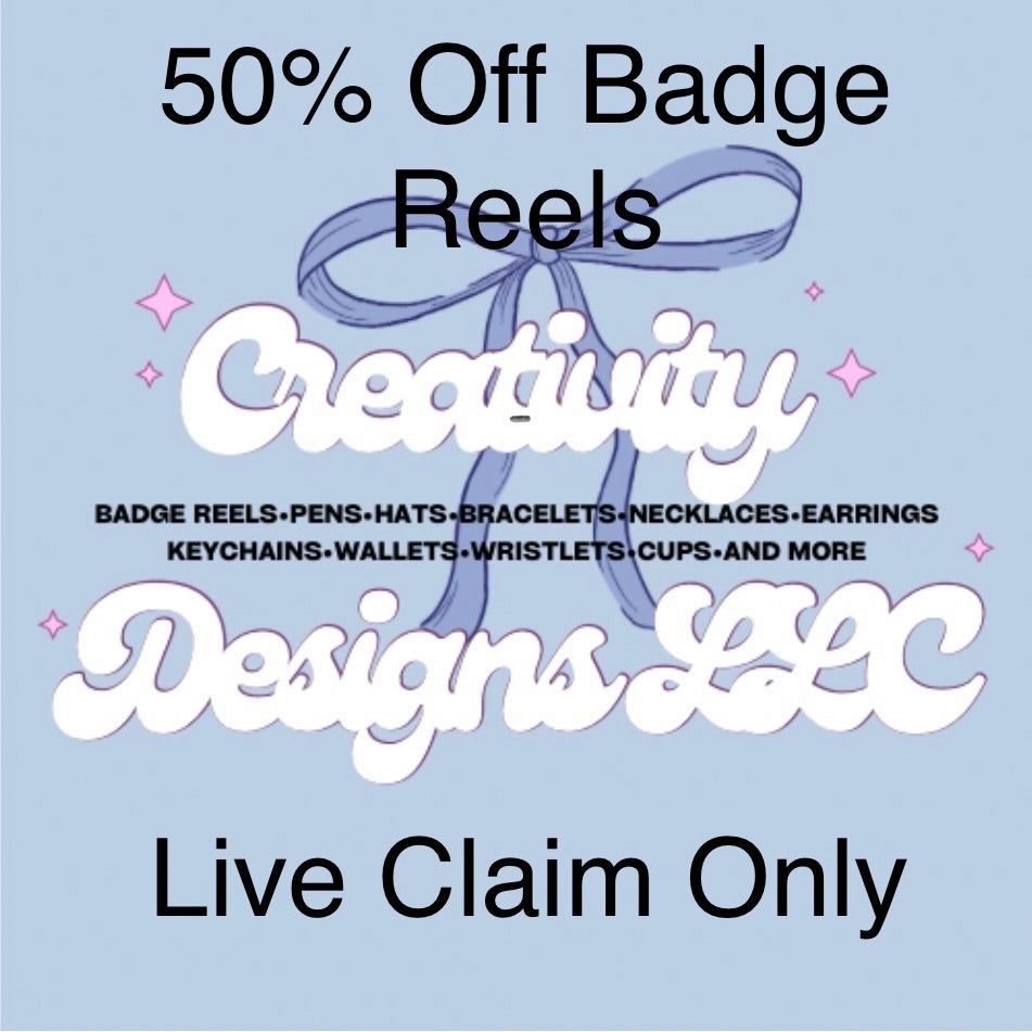 50% Off Badge Reels Live TikTok Claim Only