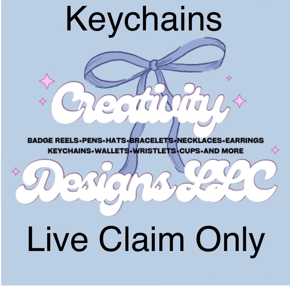 Keychains Live TikTok Claim Only