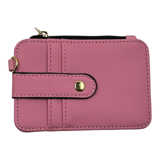 Pink Zipper Wallet