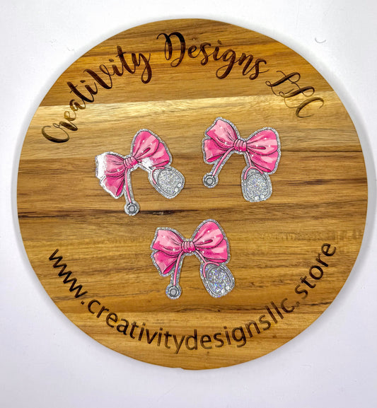 Pink Bow Stethoscope