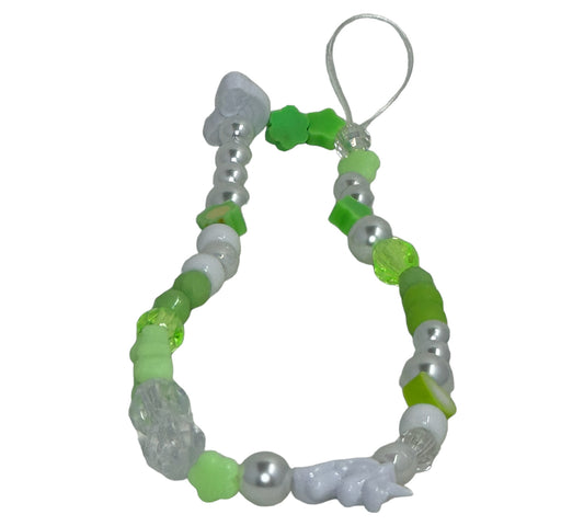 Green Gummy Bear Phone Charm