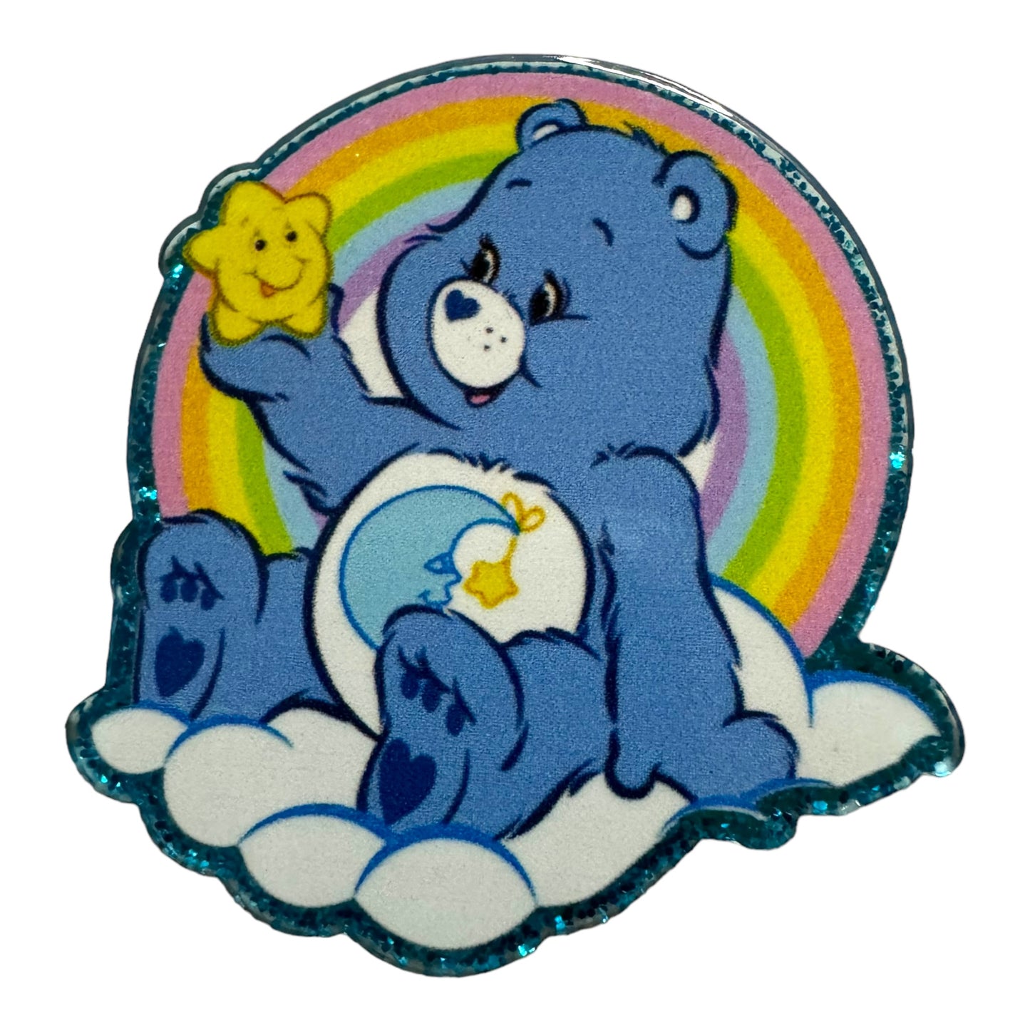 Caring Bear Blue Sitting