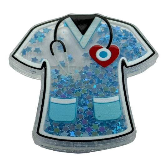 Blue Star Scrub Shaker