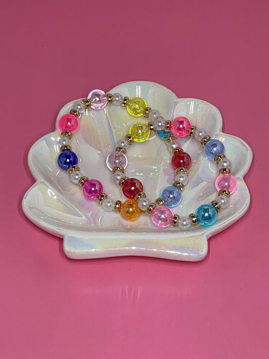 Mother & Daughter Bubble Bead