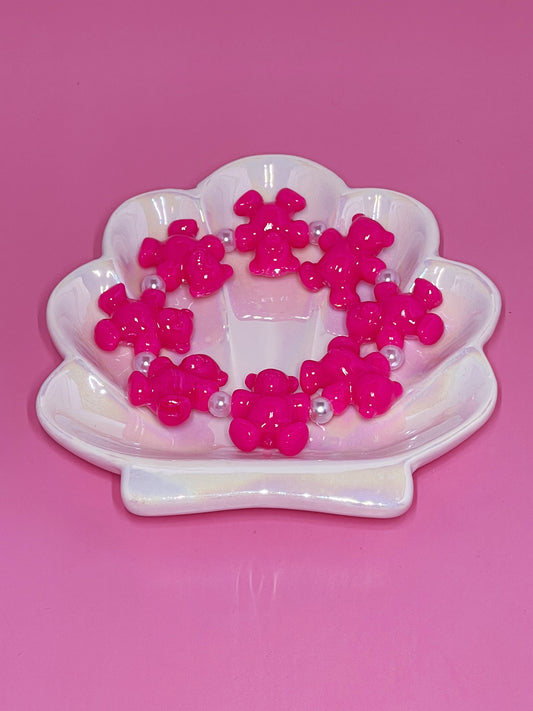 Fucshia Teddy Bears