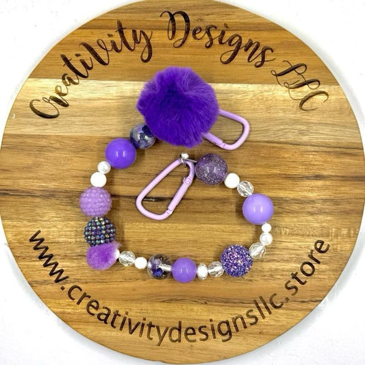 Bag Chain Purple Passion Puff