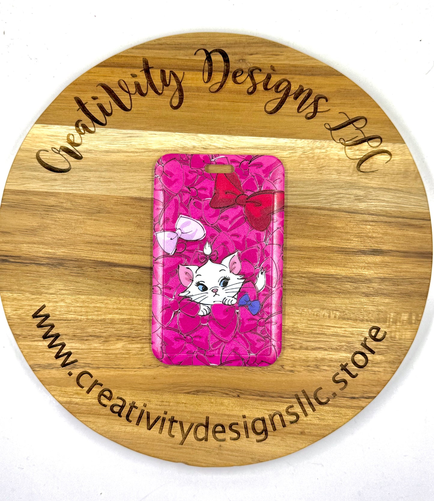 Mary Cat Fuchsia Bows