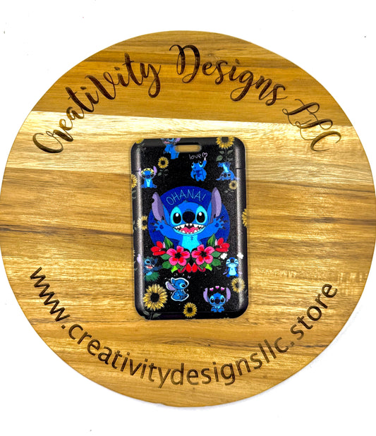 Blue Alien Floral