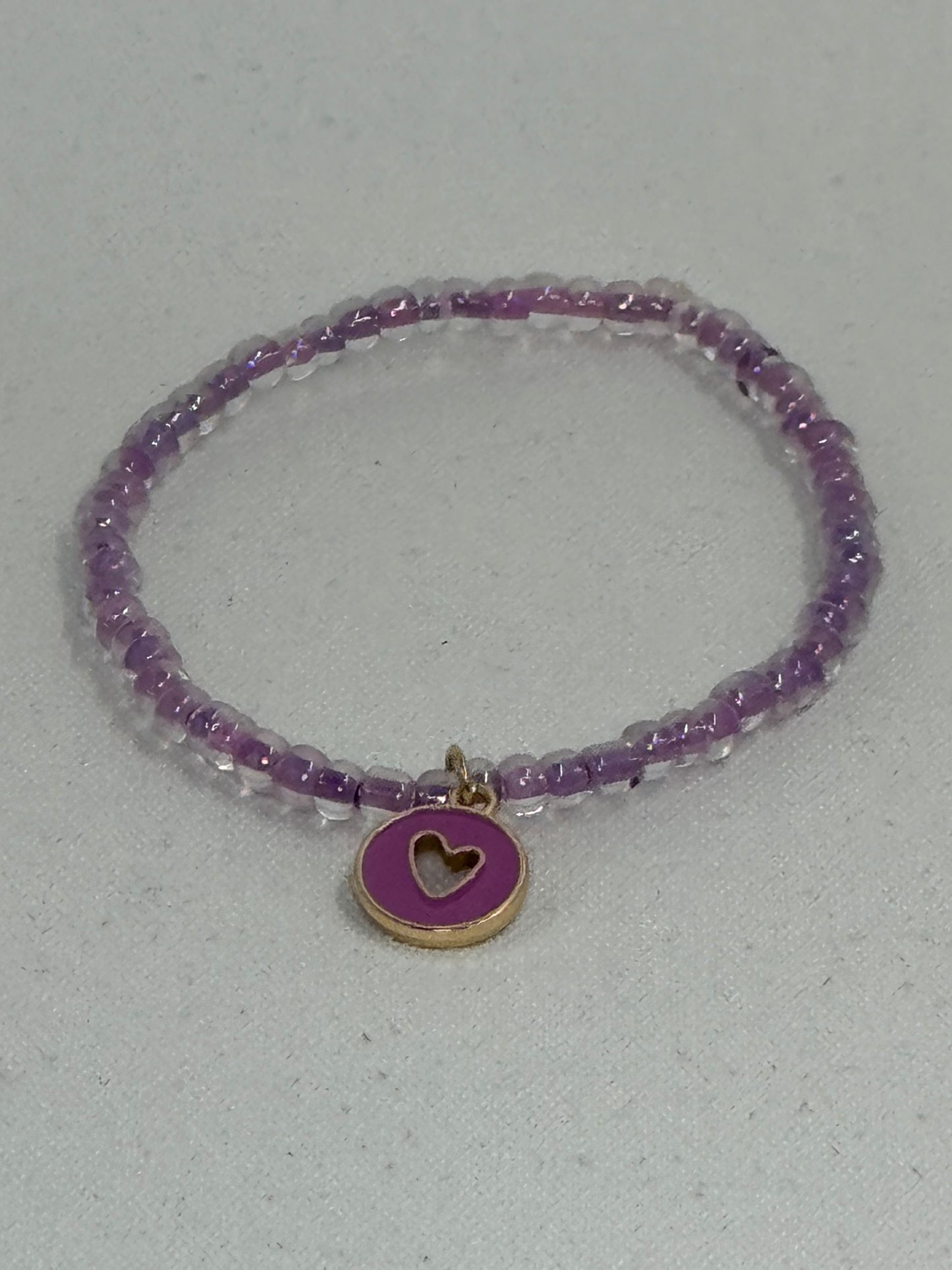 Lavender Open Heart