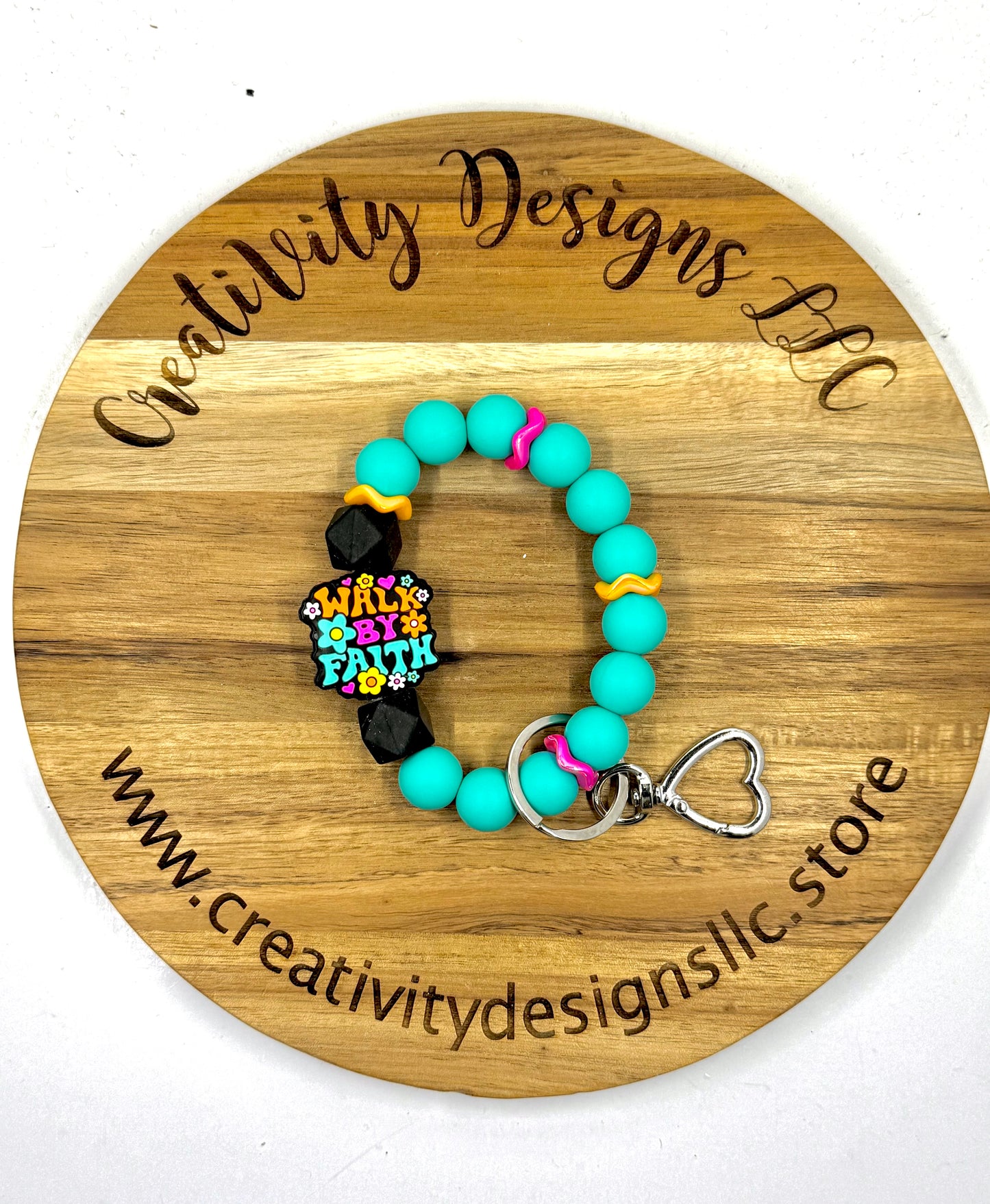 Walk By Faith Wristlet