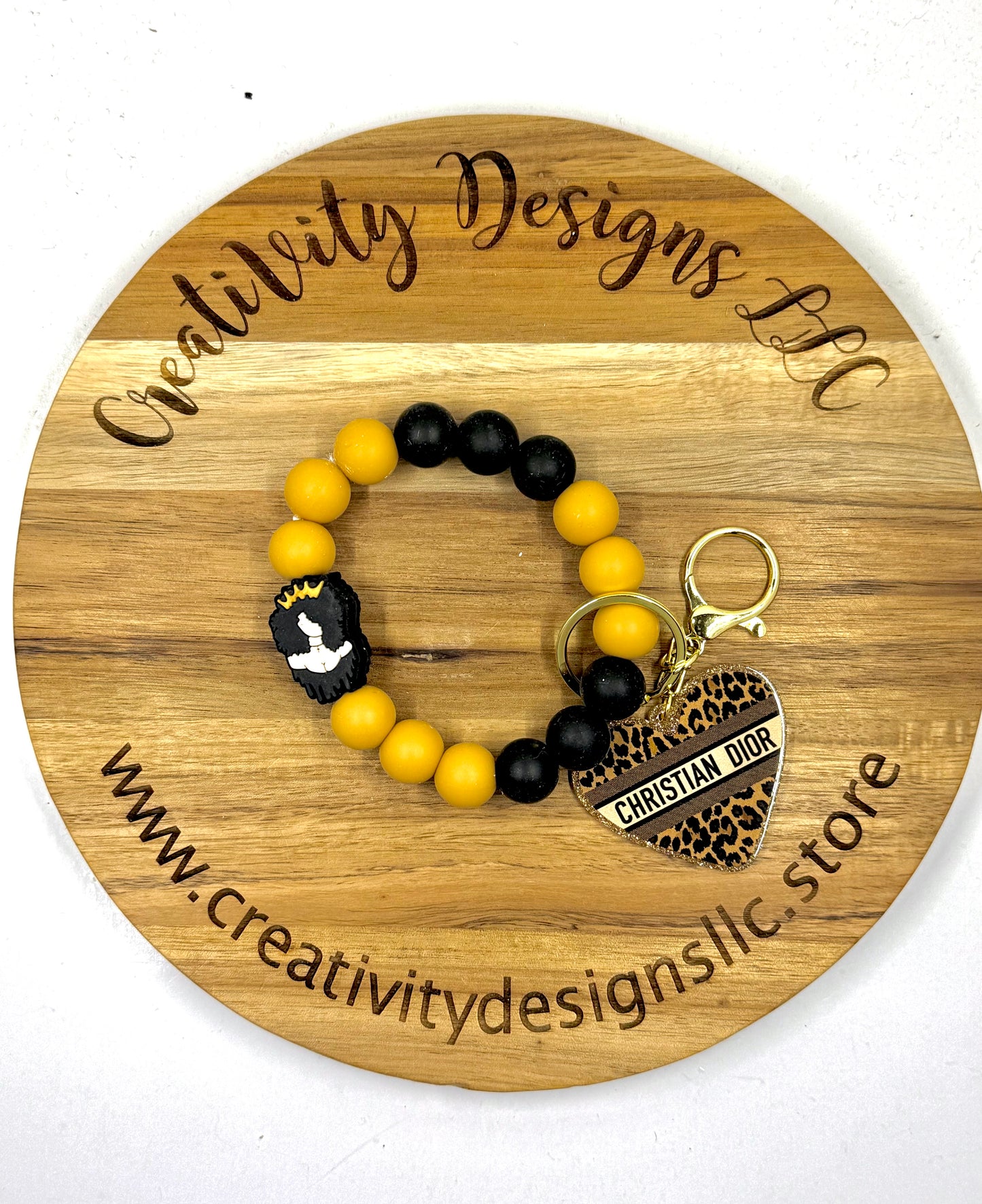 Afro Queen Wristlet