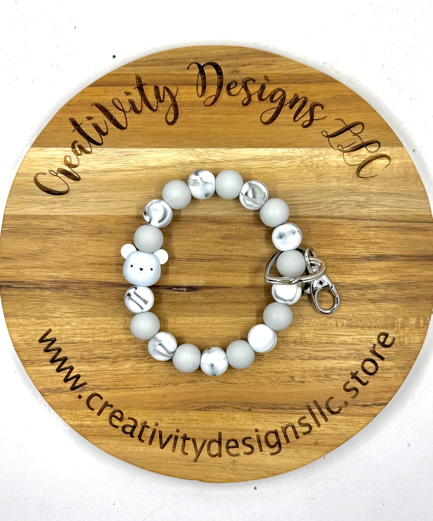 Gray Dark Marble Teddy