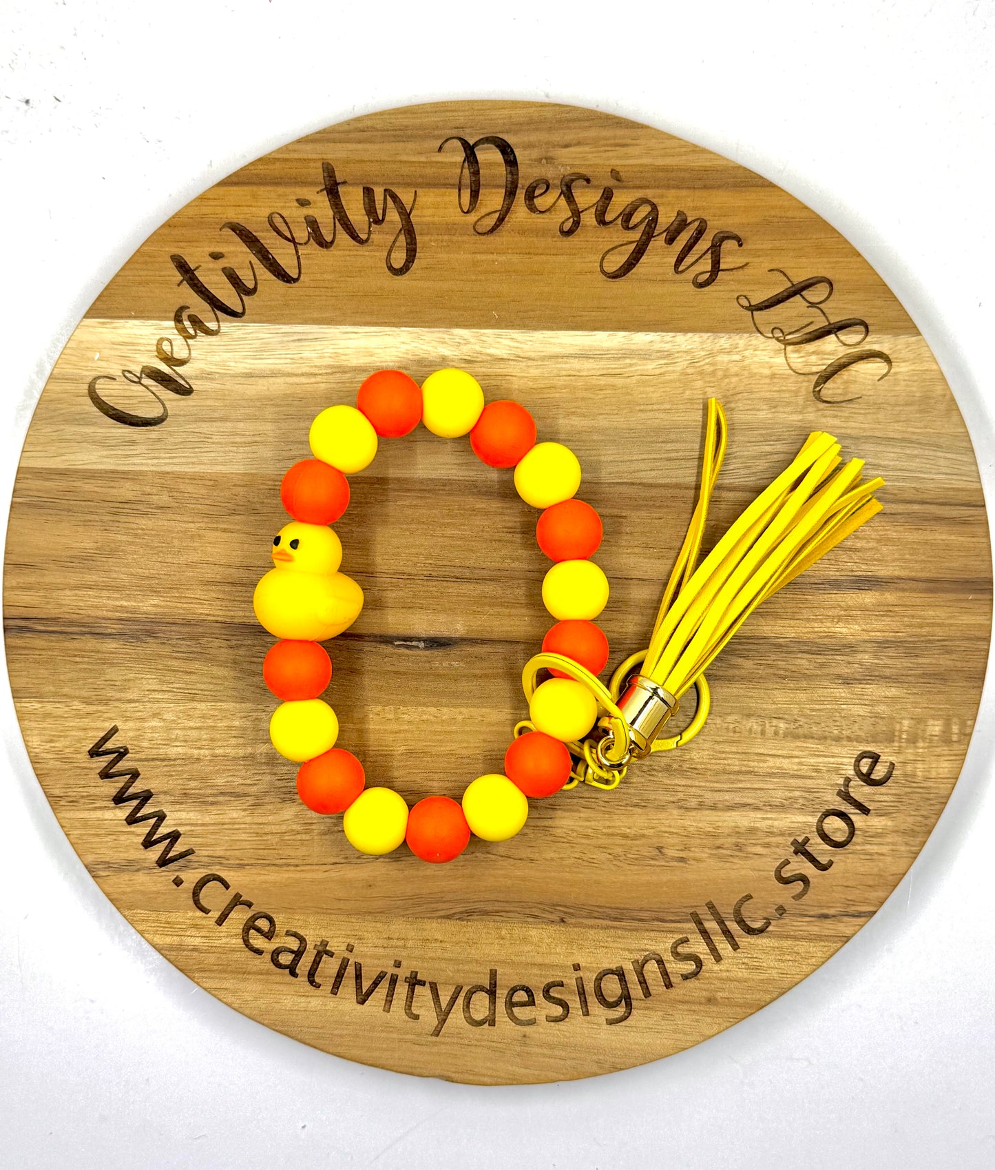Rubber Duckie Wristlet